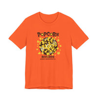 Popcorn Records Unisex Jersey Short Sleeve Tee