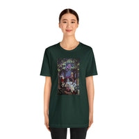 Scared & Alone Richard Lael's "Mad Hatter's Tea Party" Unisex Gallery Tee
