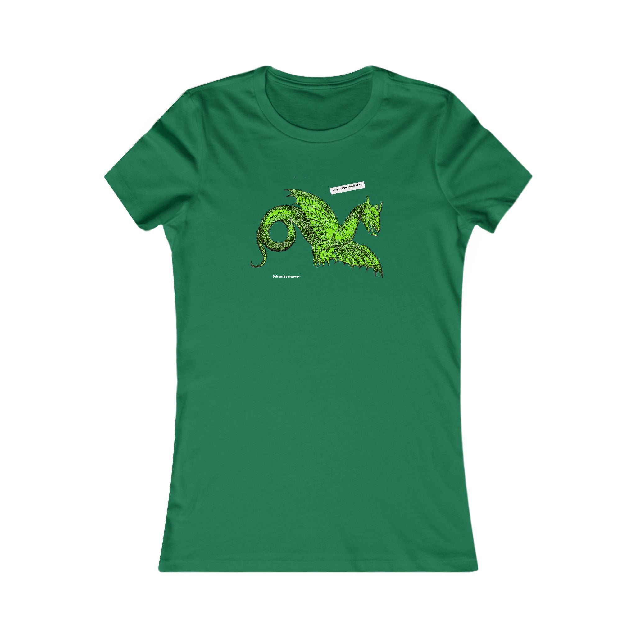 Save the Dragons - 1640 Aldrovandi "Flying Dragon" Women's Slim Fit Tee