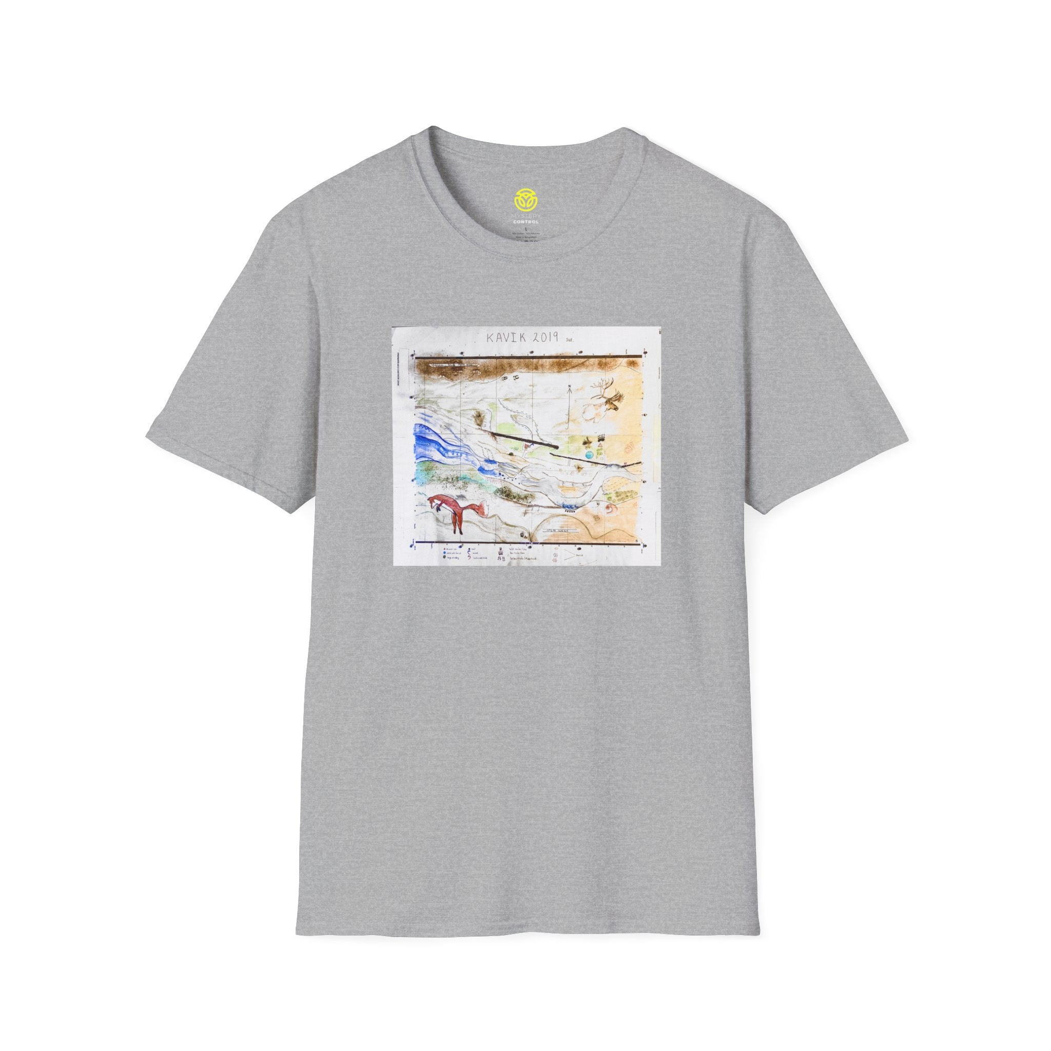 Sue's Kavik River  Map Unisex T-Shirt - Australia