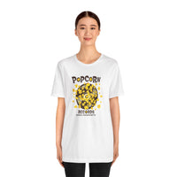 Popcorn Records Unisex Jersey Short Sleeve Tee