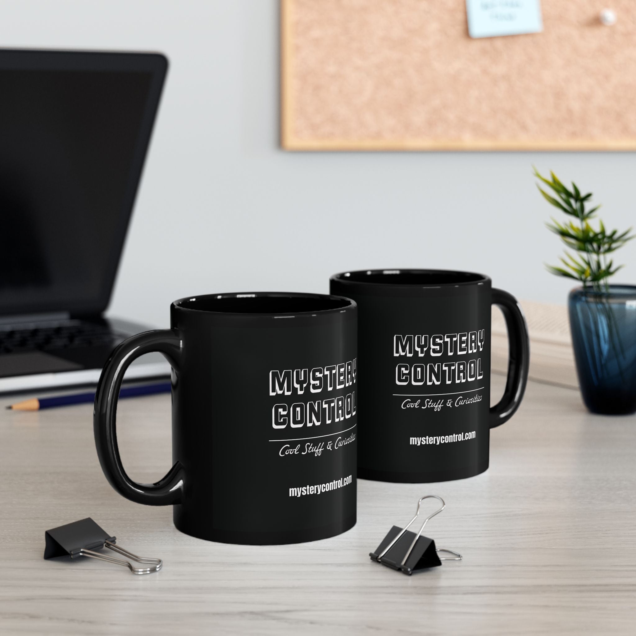 Mystery Control 11oz Black Mug
