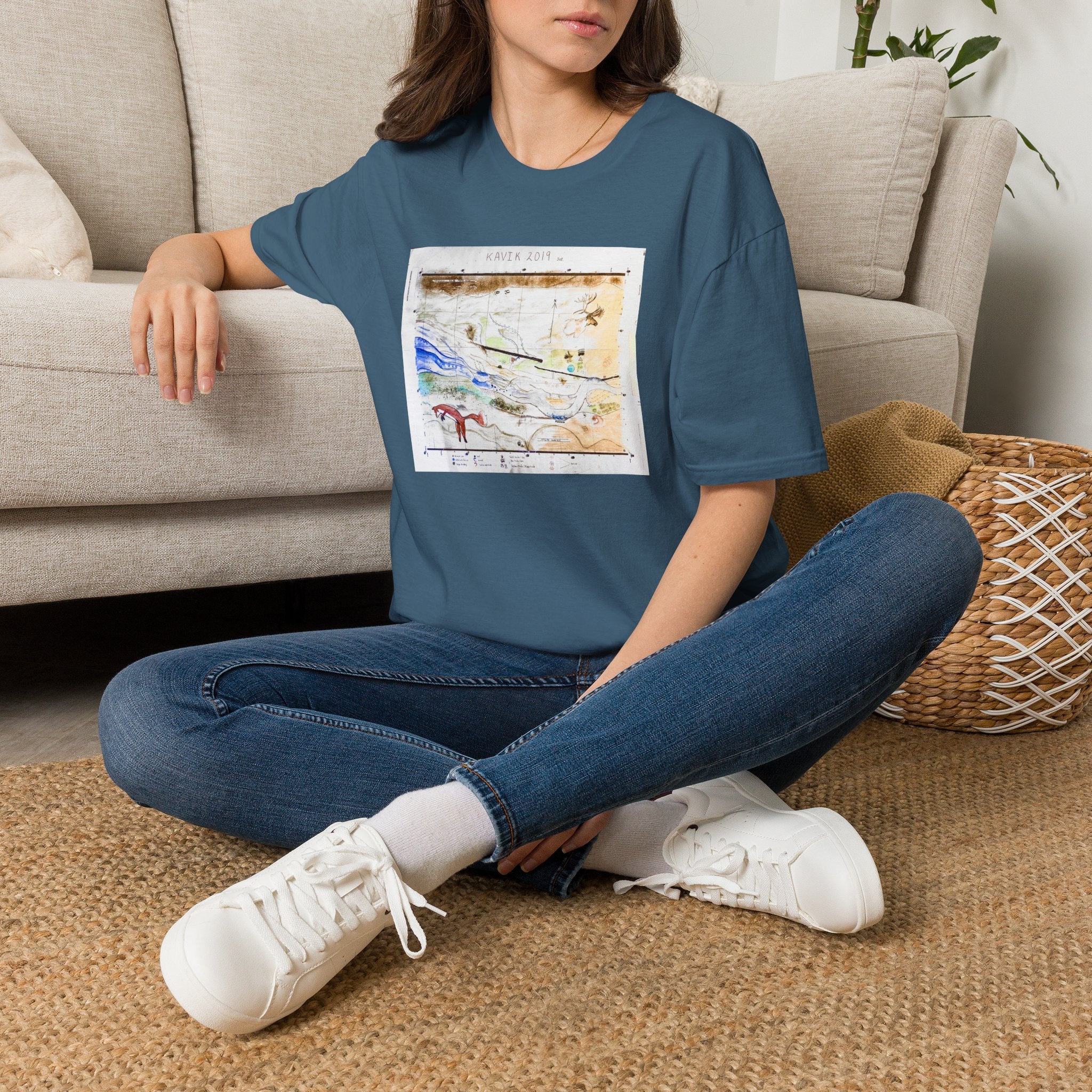Sue's Kavik Map Unisex T-Shirt