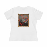 Scared & Alone Richard-Lael Lillard's "Villisca" Women's Premium Gallery Tee