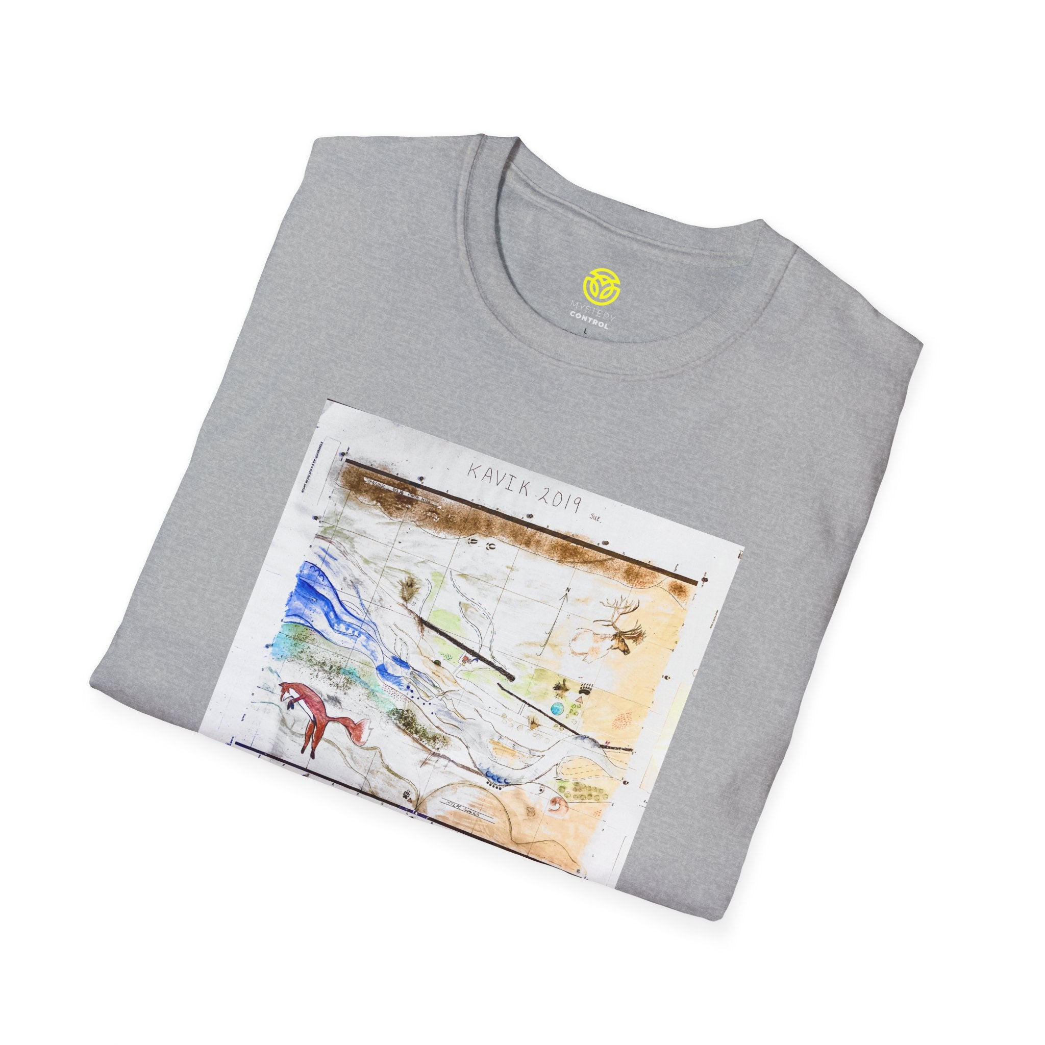 Sue's Kavik River  Map Unisex T-Shirt - Australia