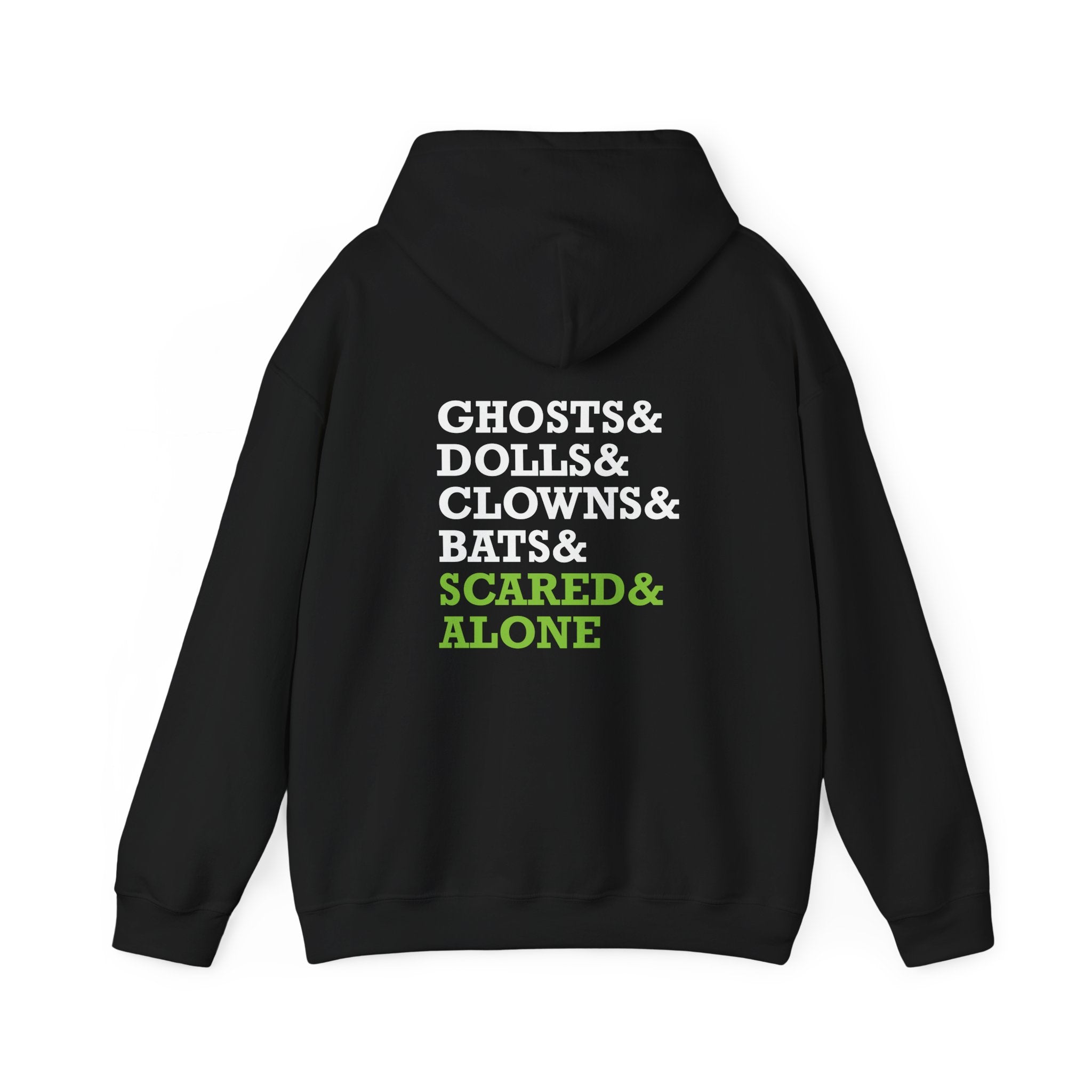 Ghosts & Clowns...& Scared & Alone Zip Hoodie