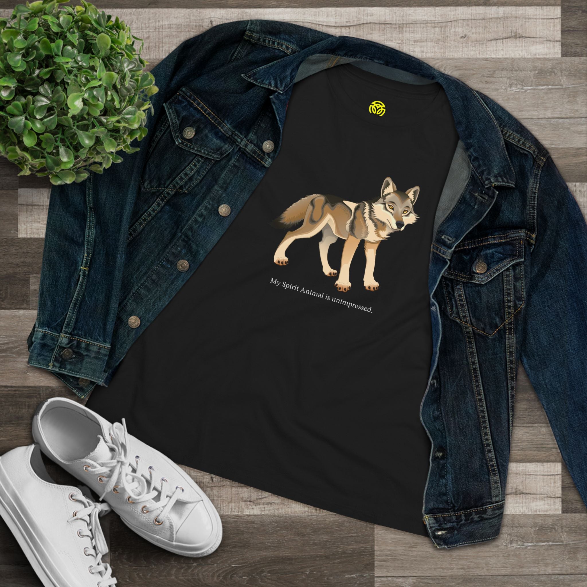 The Wolf T-Shirt Women's Cotton Tee