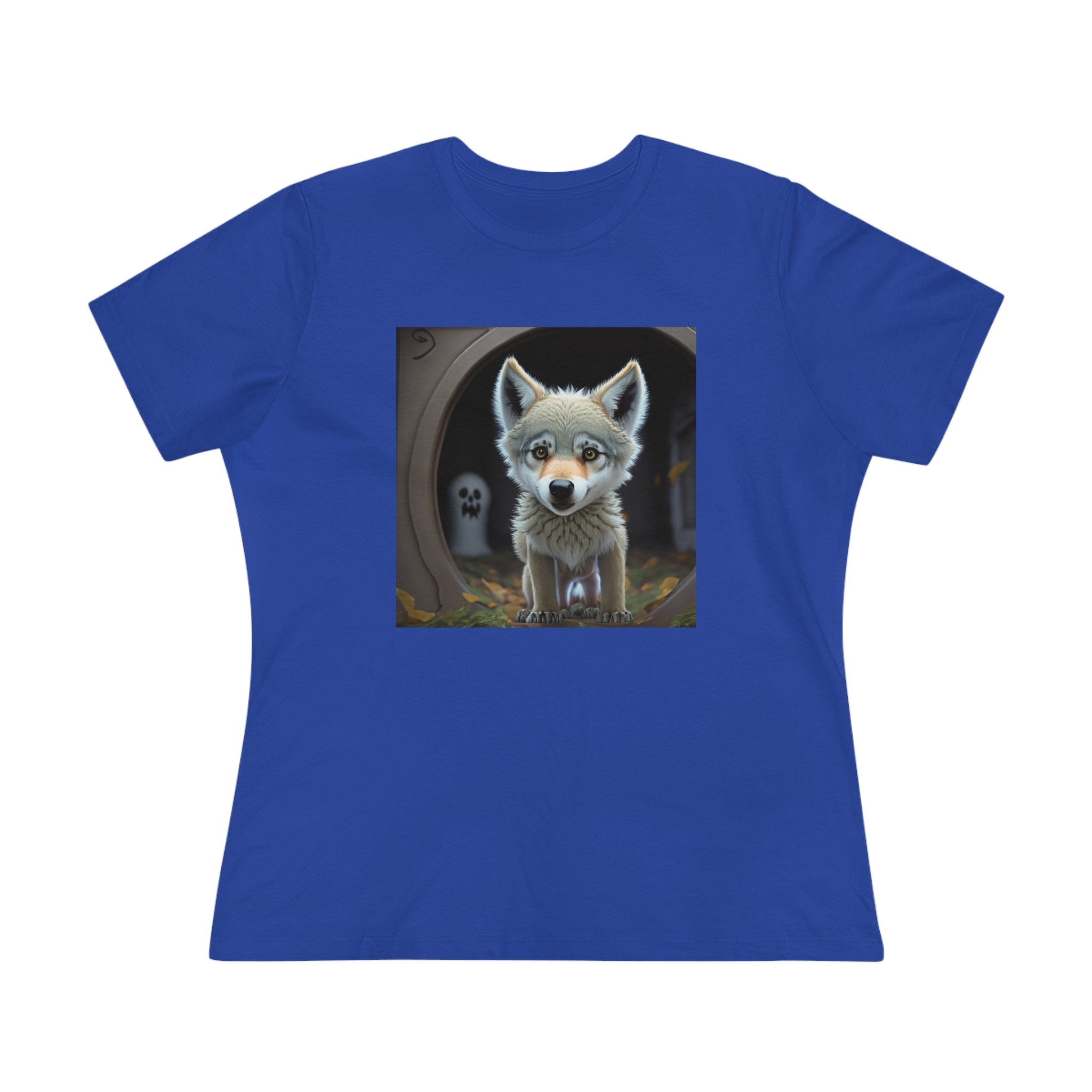 Are You There, Ghost Wolf Women's Premium Tee