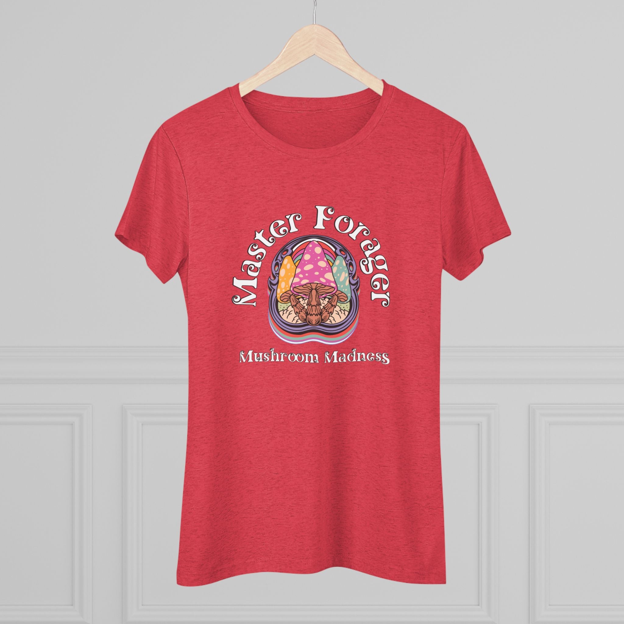 Master Forager "Mushroom Madness" World Tour Women's Triblend Tee