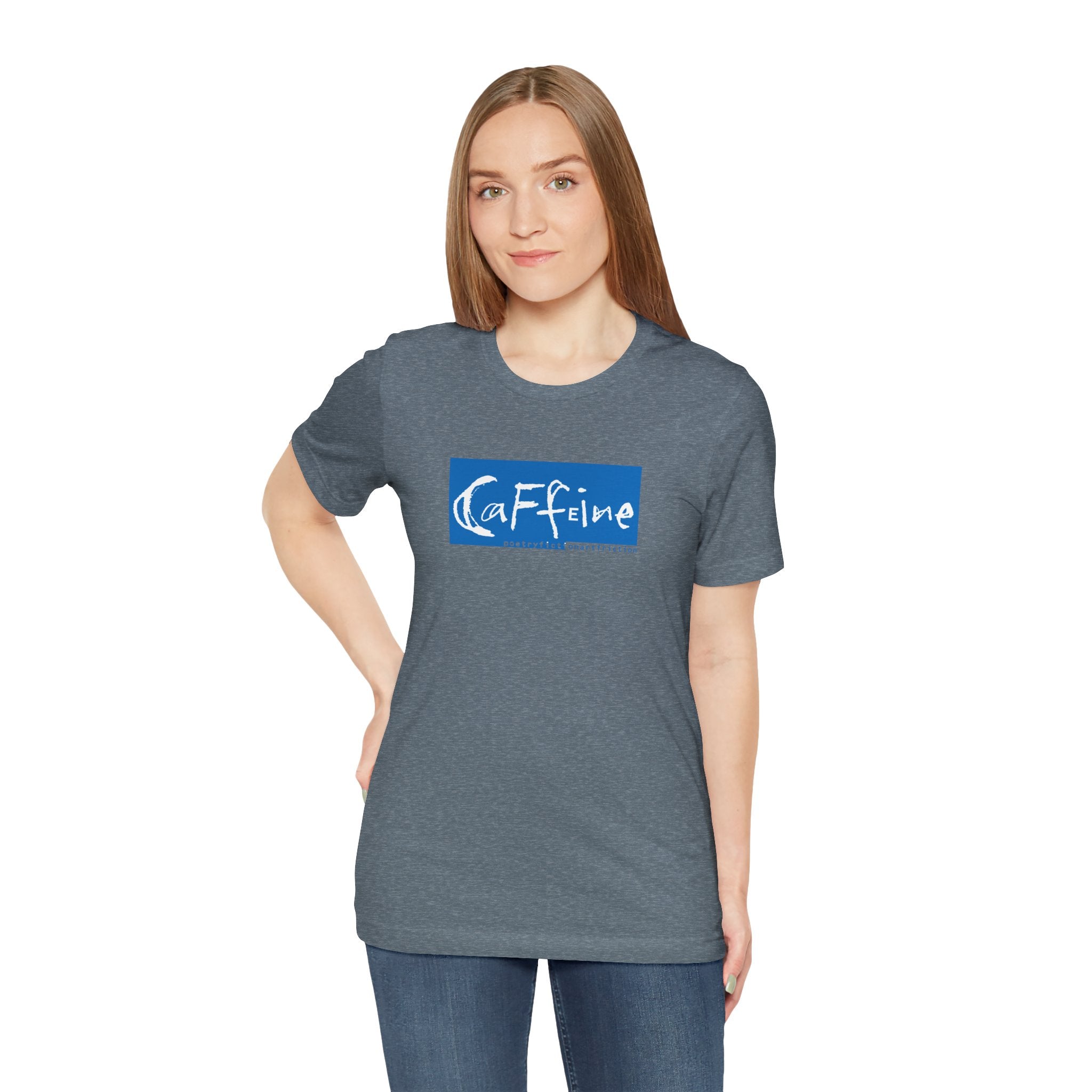 Caffeine Magazine Masthead Unisex Jersey Tee