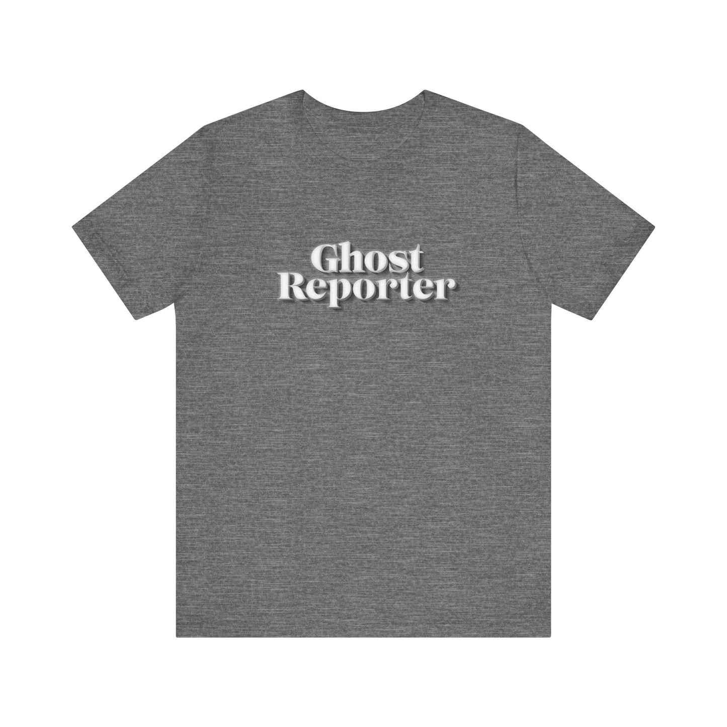 Ghost Report "Gost Reporter" Unisex Tee