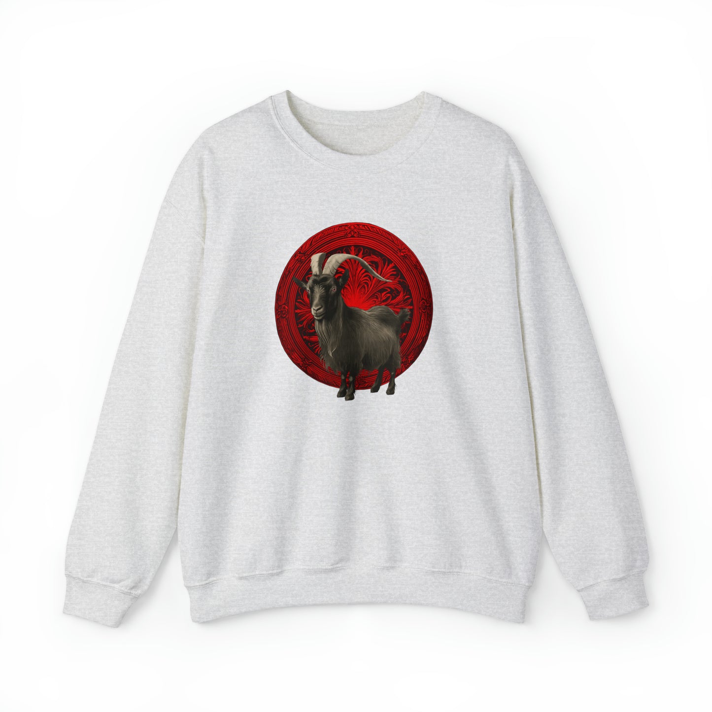 The Witch's Movie Coven  "Movie Goat - Red" Unisex Crewneck Sweatshirt