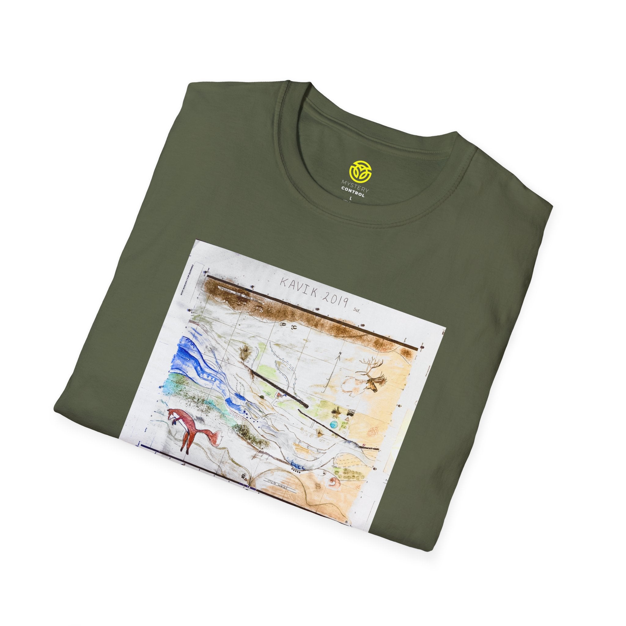 Sue's Kavik Map Unisex T-Shirt