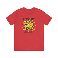 Popcorn Records Unisex Jersey Short Sleeve Tee