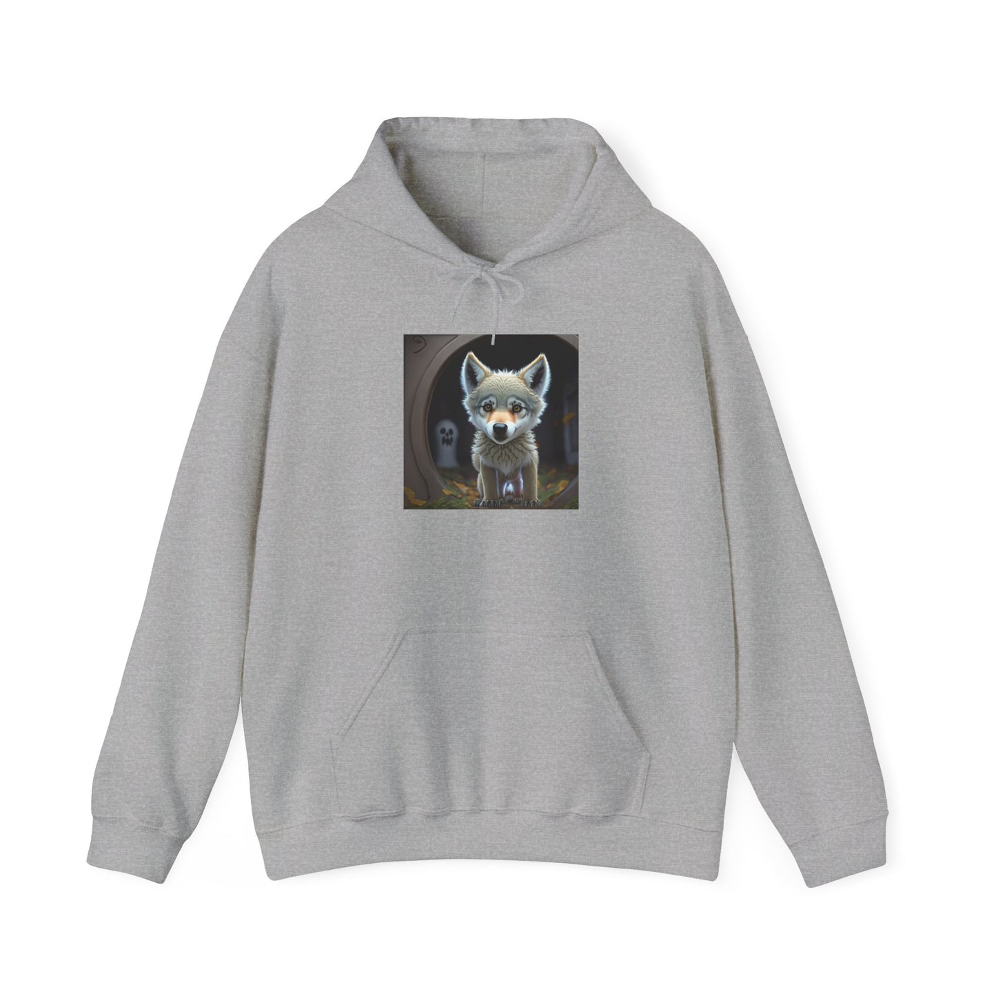 Are You There Ghost Wolf Unisex Heavy Blend™ Hoodie