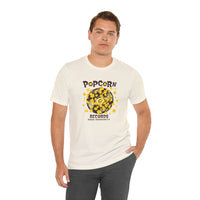 Popcorn Records Unisex Jersey Short Sleeve Tee