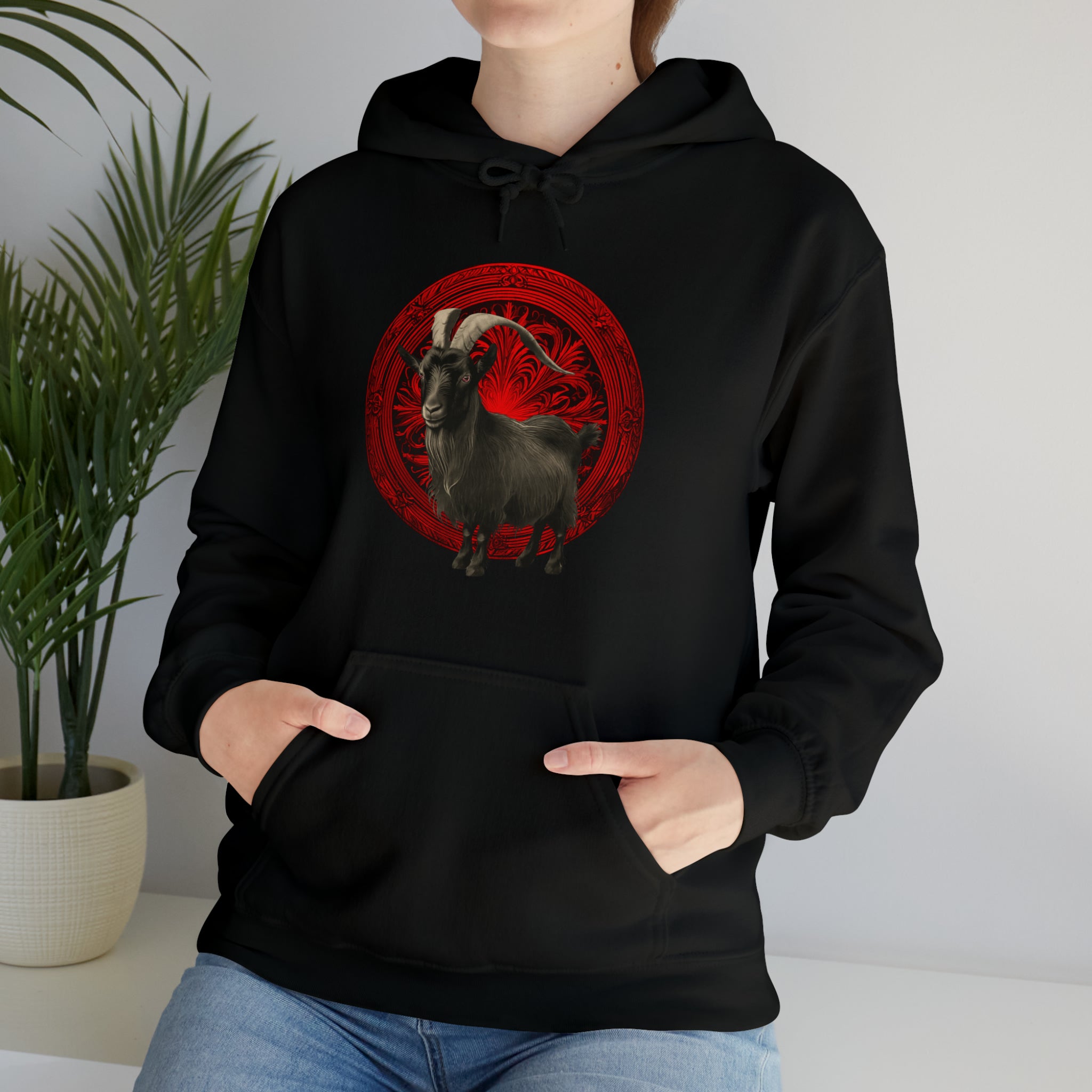 The Witch's Movie Coven "Movie Goat" Unisex Heavy Blend™ Hooded Sweatshirt
