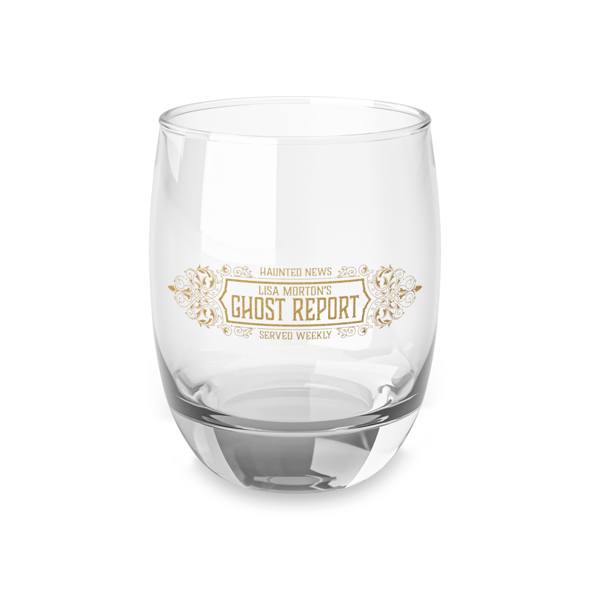 Ghost Report with Lisa Morton Whiskey Glass