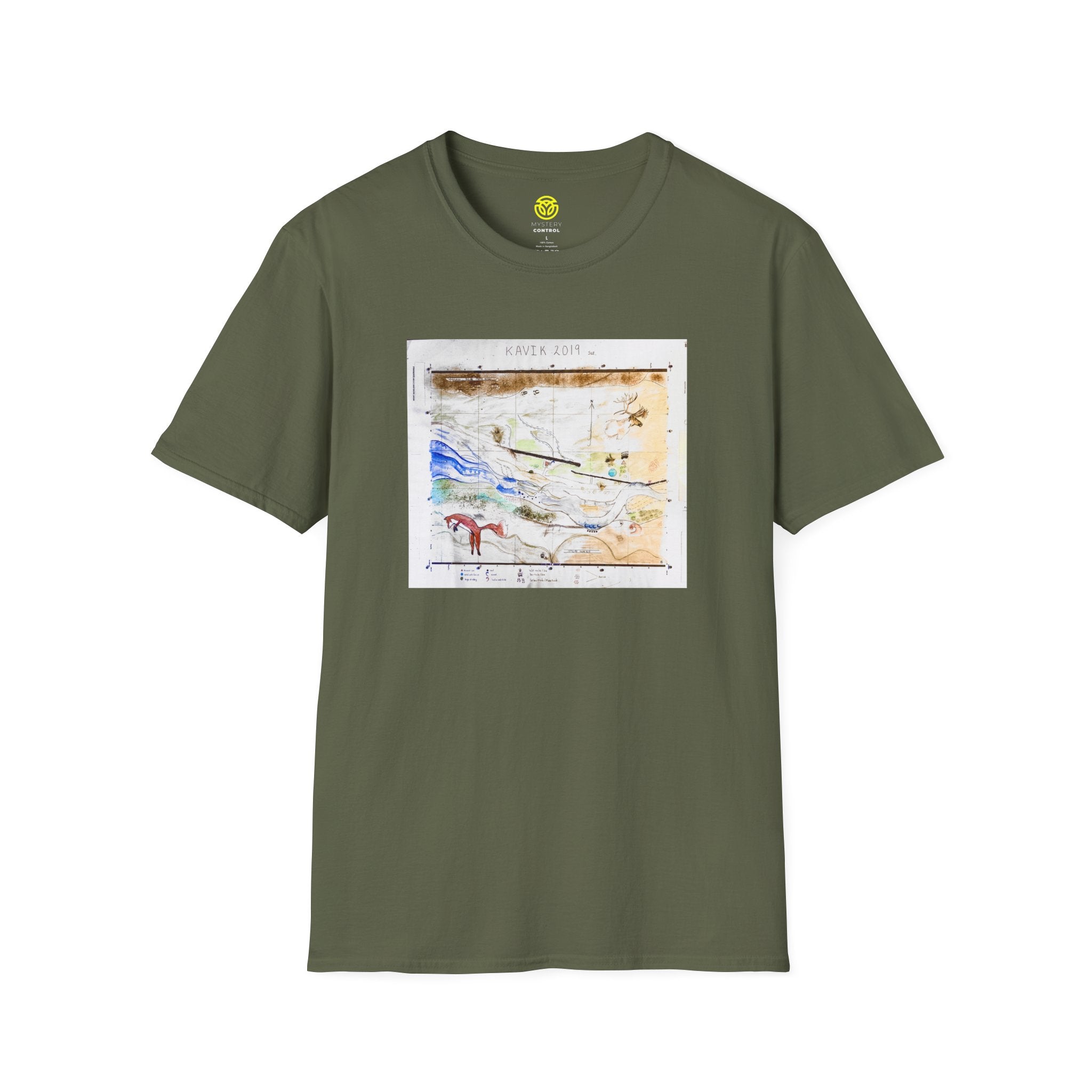 Sue's Kavik Map Unisex T-Shirt