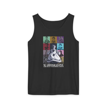 Scared & Alone Haunted Doll Tour Unisex Tank Top