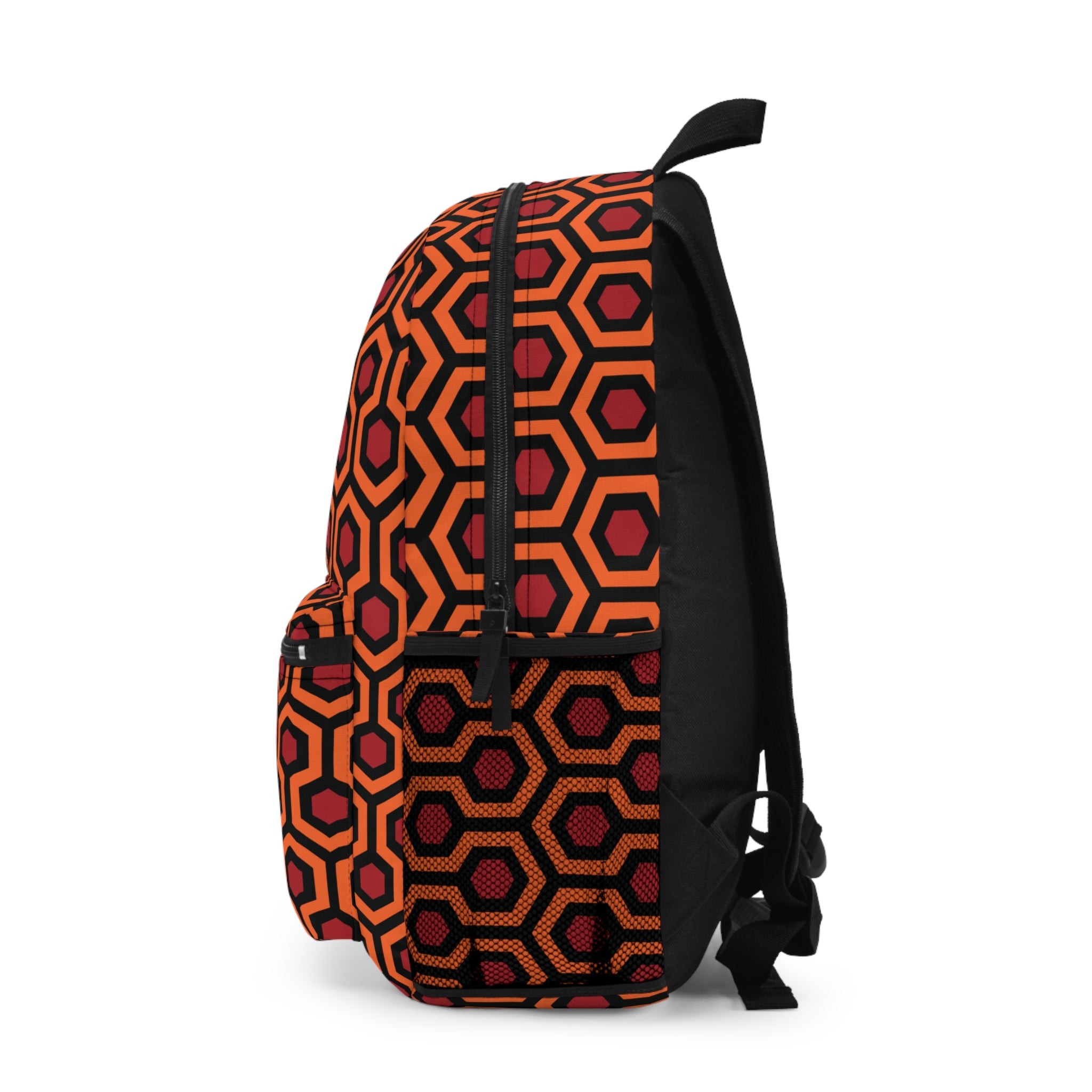 Scared & Alone Overlook Backpack in Tangerine/Merlot