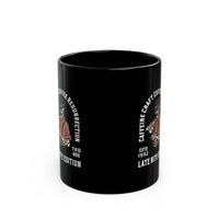 Caffeine Craft Coffee Resurrection 11oz Black Mug