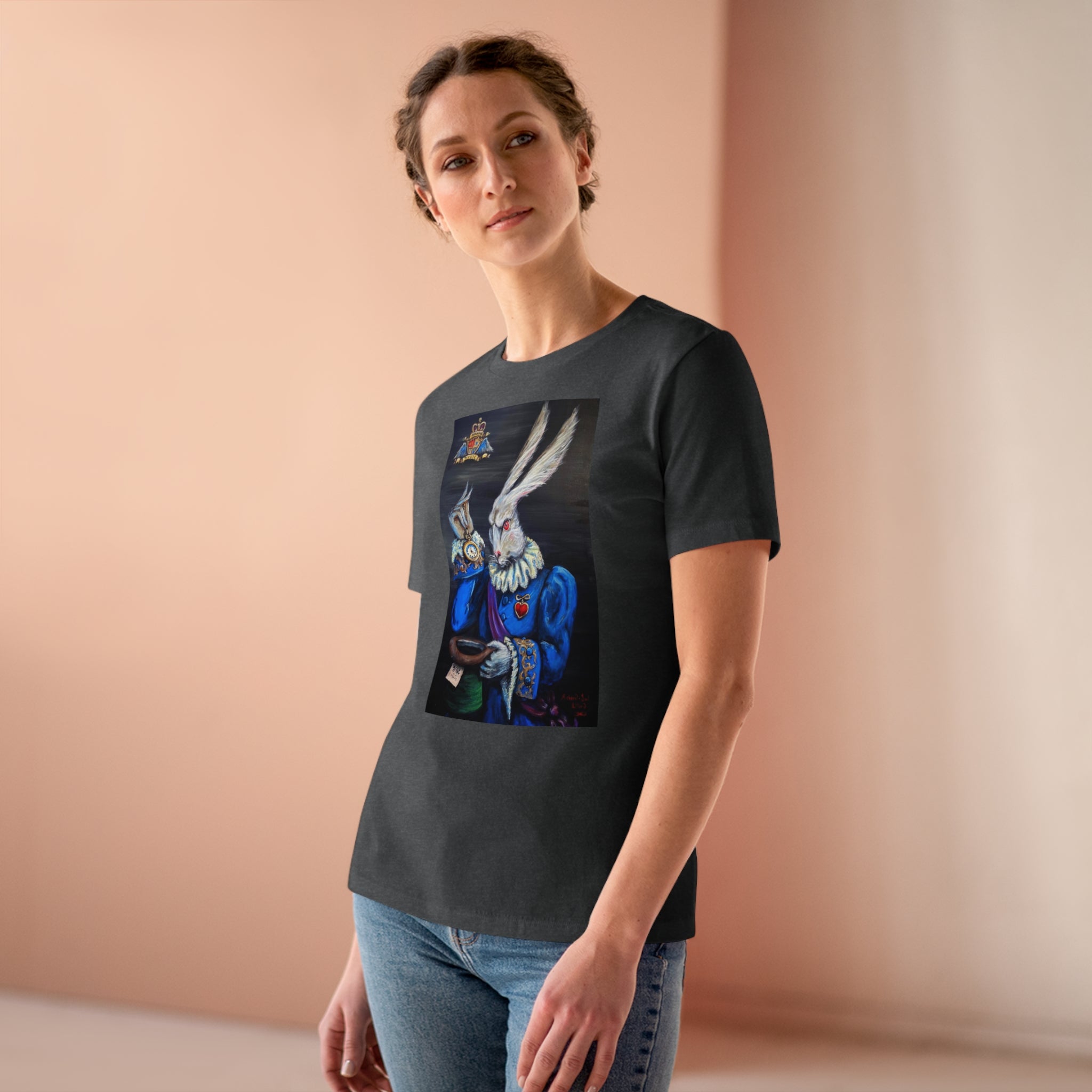 Scared & Alone Richard-Lael Lillard's "It's Late" Women's Premium Gallery Tee