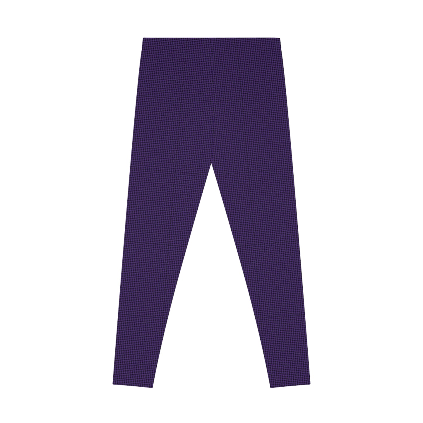 University Magickus Mid-rise Stretch Leggings in Purple/Black