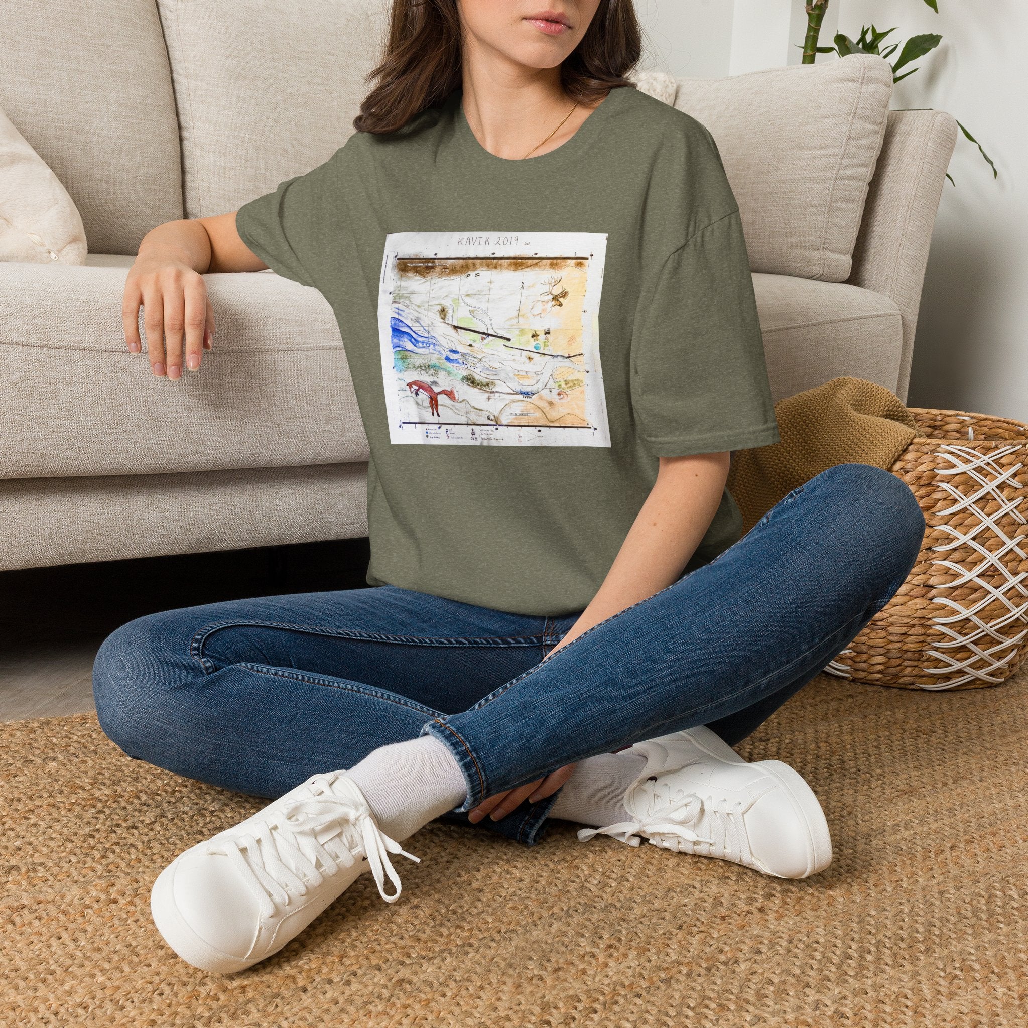 Sue's Kavik Map Unisex T-Shirt
