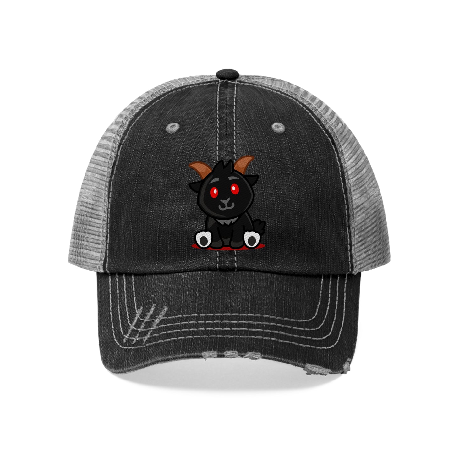 Witch's Movie Coven Mascot Embroidered Unisex Trucker Hat