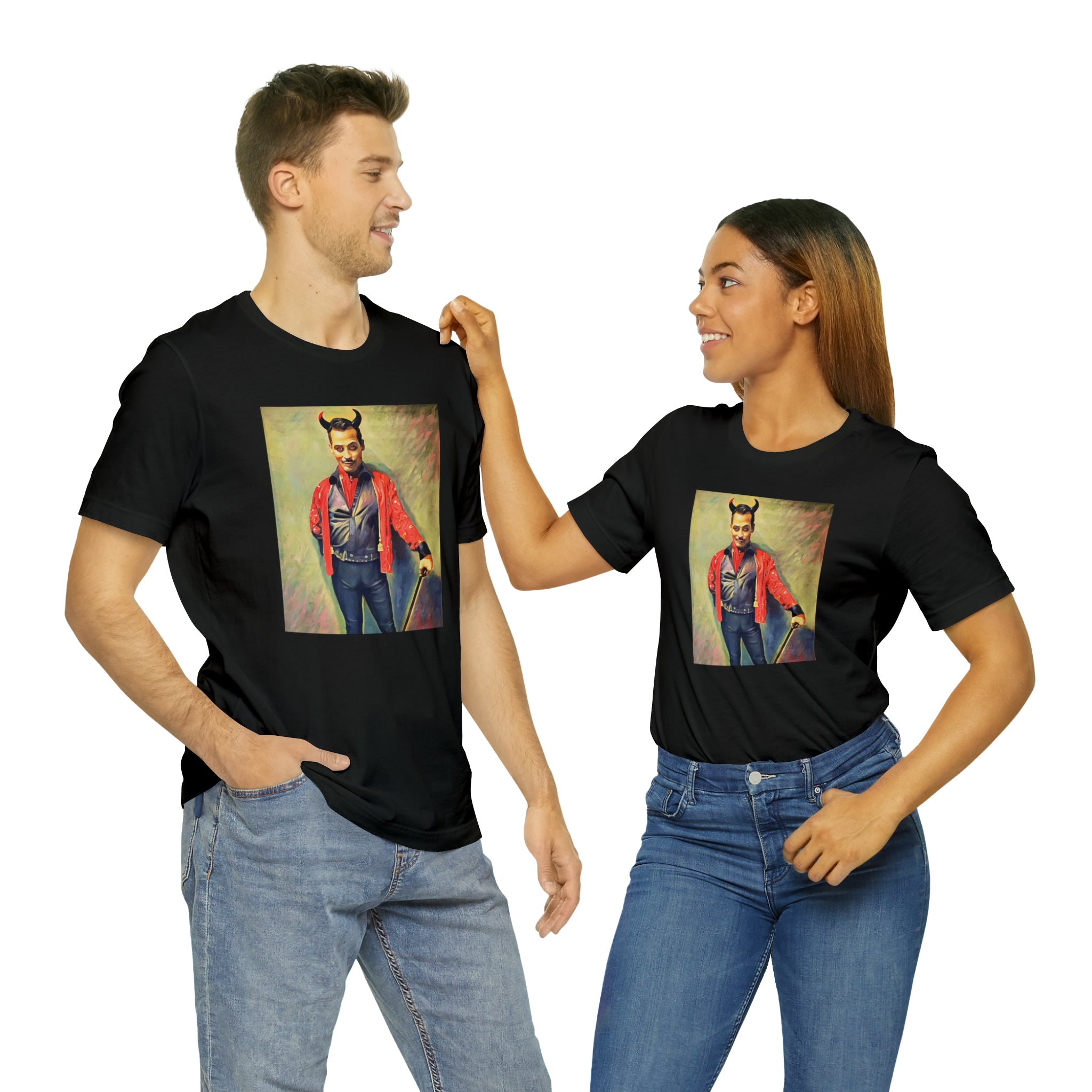 Scared & Alone Richard-Lael Lillard's "You Little Devil" Unisex Gallery Tee