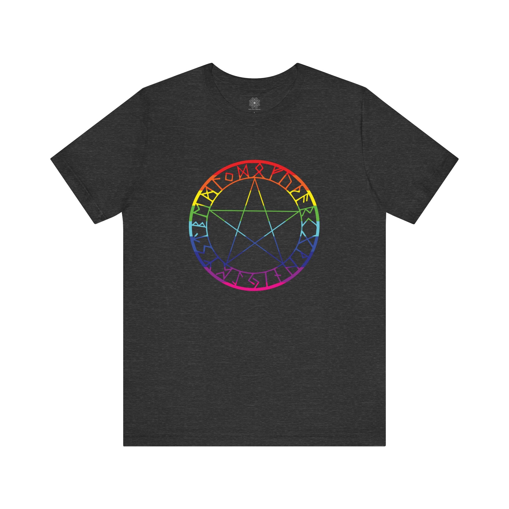 Spellcaster Unisex Tee - Rainbow Witch