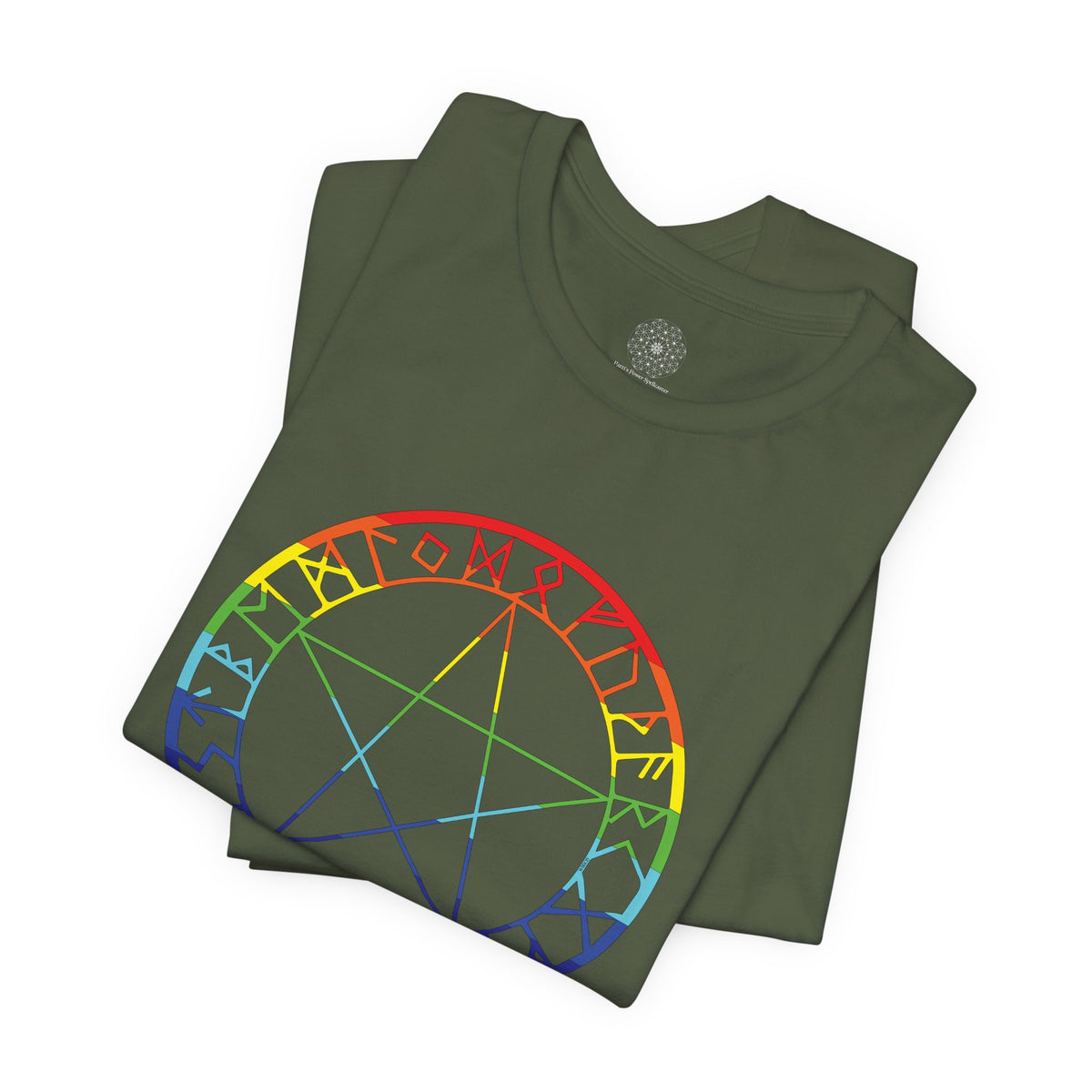 Spellcaster Unisex Tee - Rainbow Witch