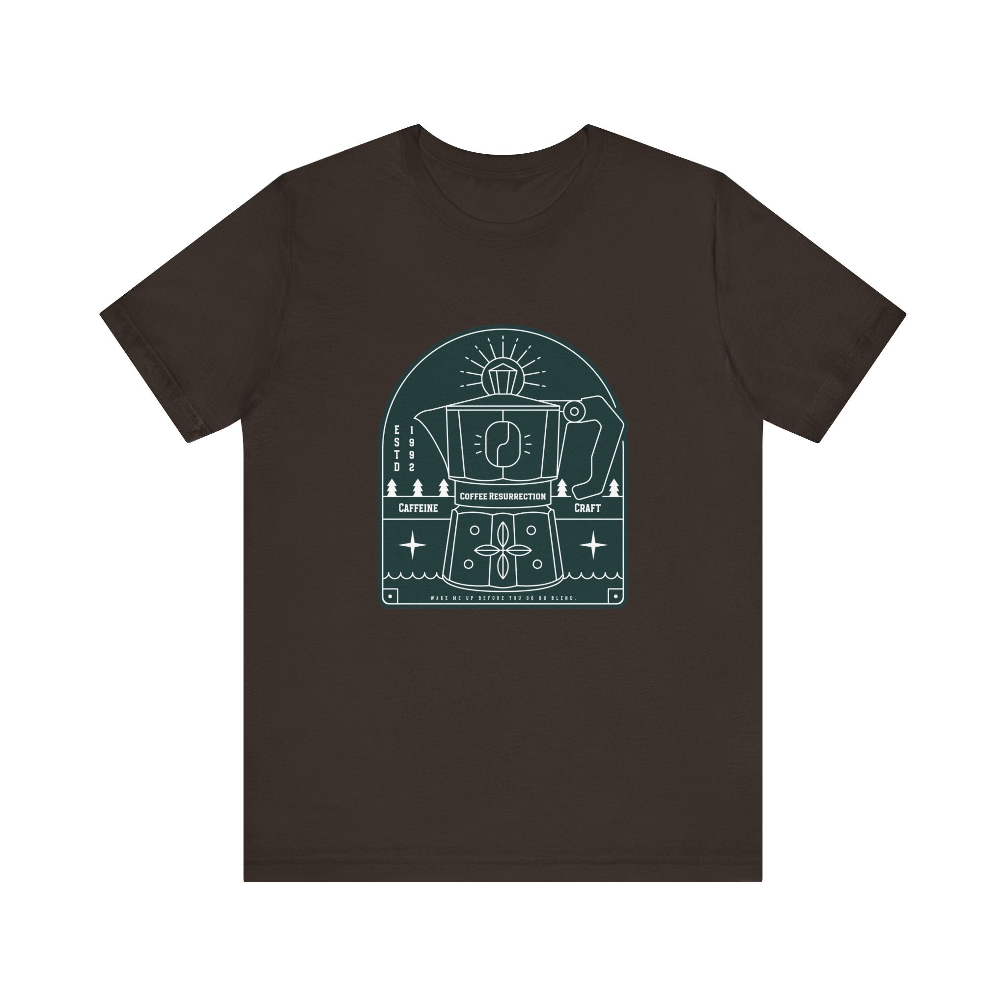 coffee pothead t shirt Caffeine Craft Pot Head Coffee Unisex Jersey Short Sleeve Tee