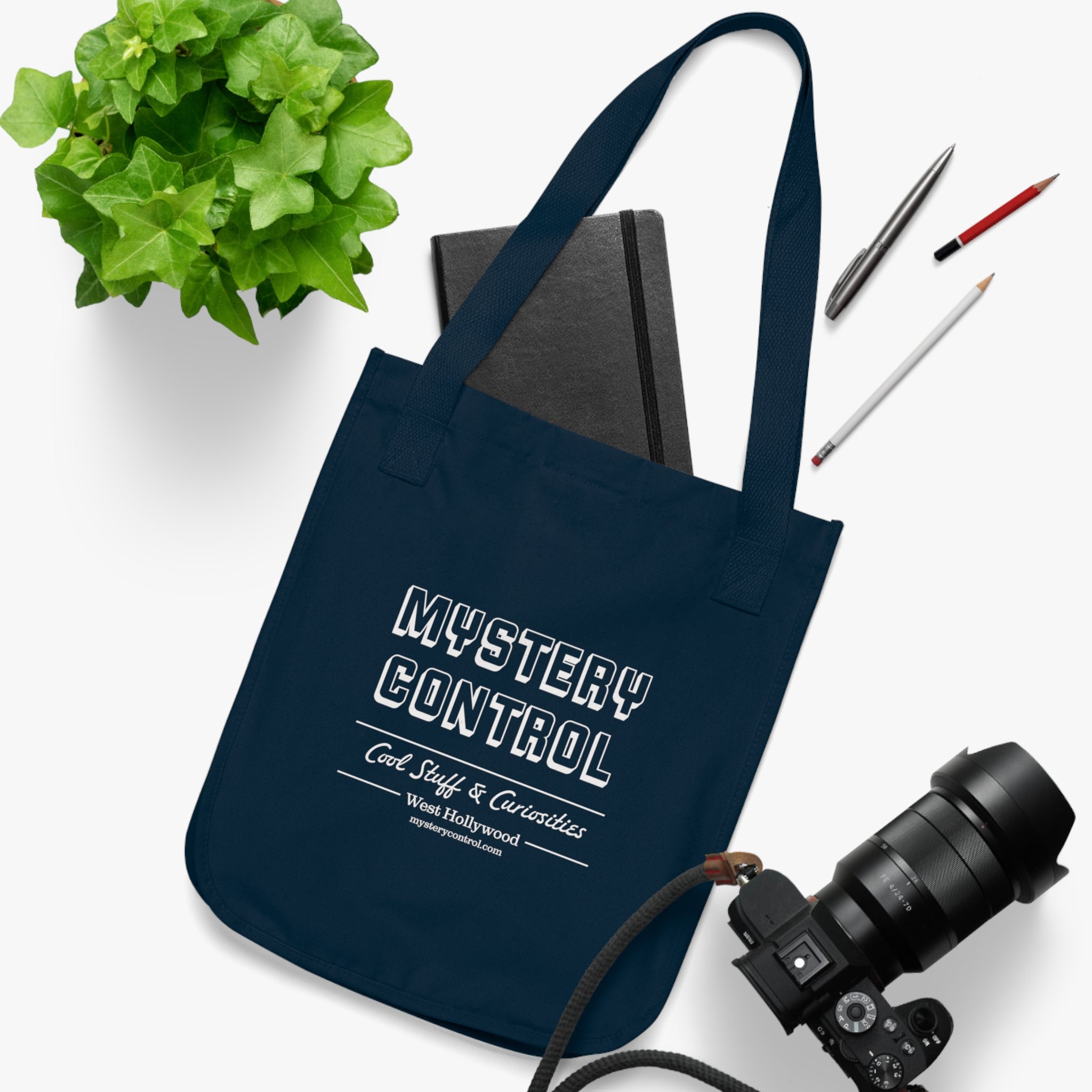 Mystery Control "Music Street" Organic Canvas Tote Bag
