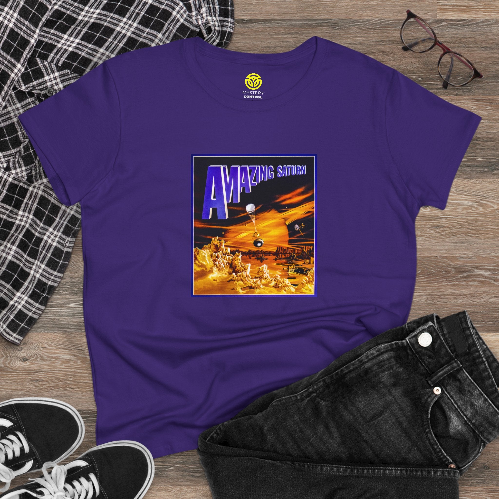 Amazing Saturn Women's Easy Tee - Space Exploration