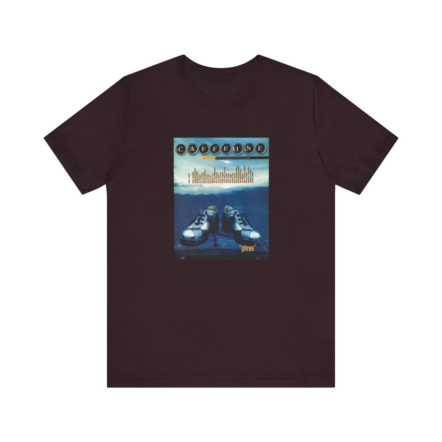 Caffeine Magazine: Poetry, Fiction, Art, Friction. Issue #11 Tee