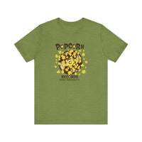 Popcorn Records Unisex Jersey Short Sleeve Tee