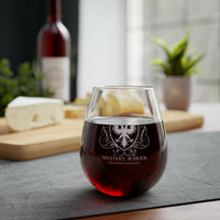 University Magickus Stemless Wine Glass