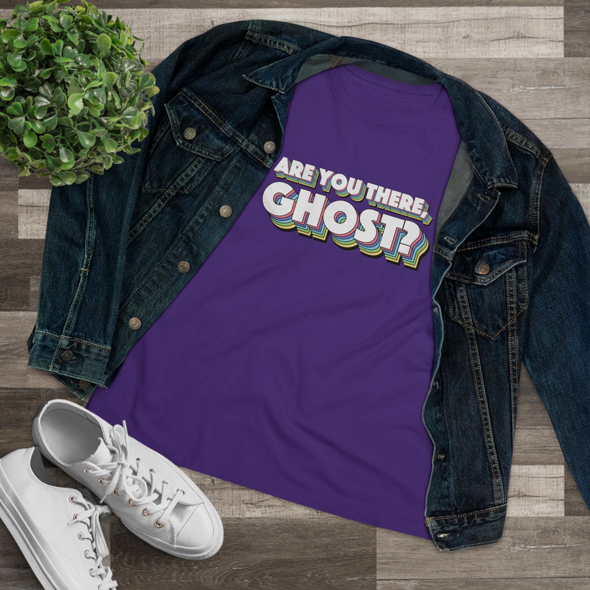 Are You There, Ghost? Women's Premium Tee