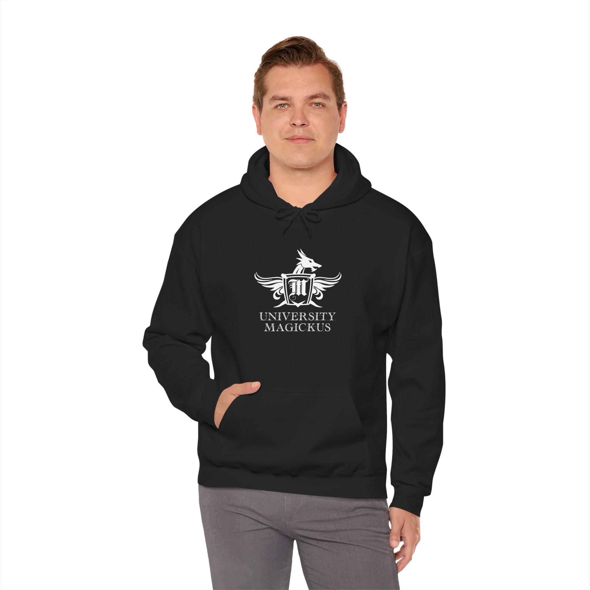 University Magickus "Dragon Crest" Unisex Heavy Blend™ Hoodie