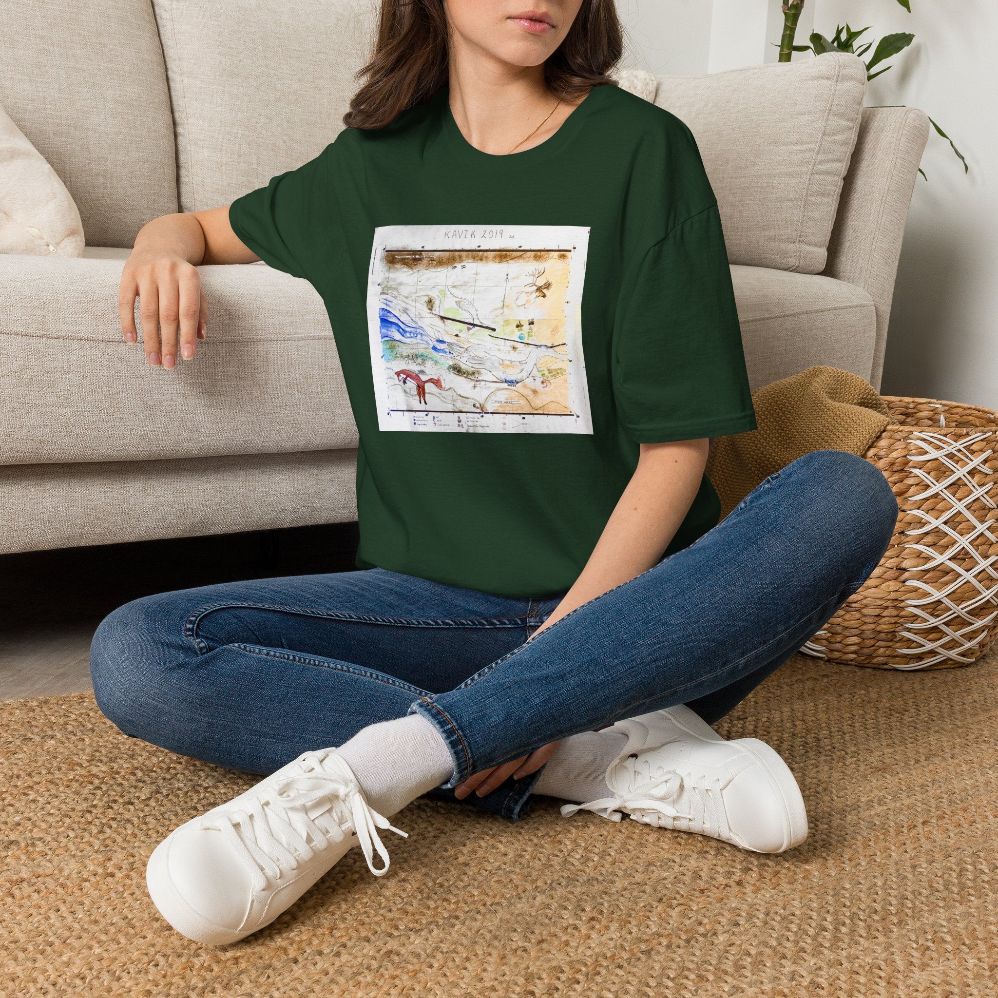 Sue's Kavik Map Unisex T-Shirt