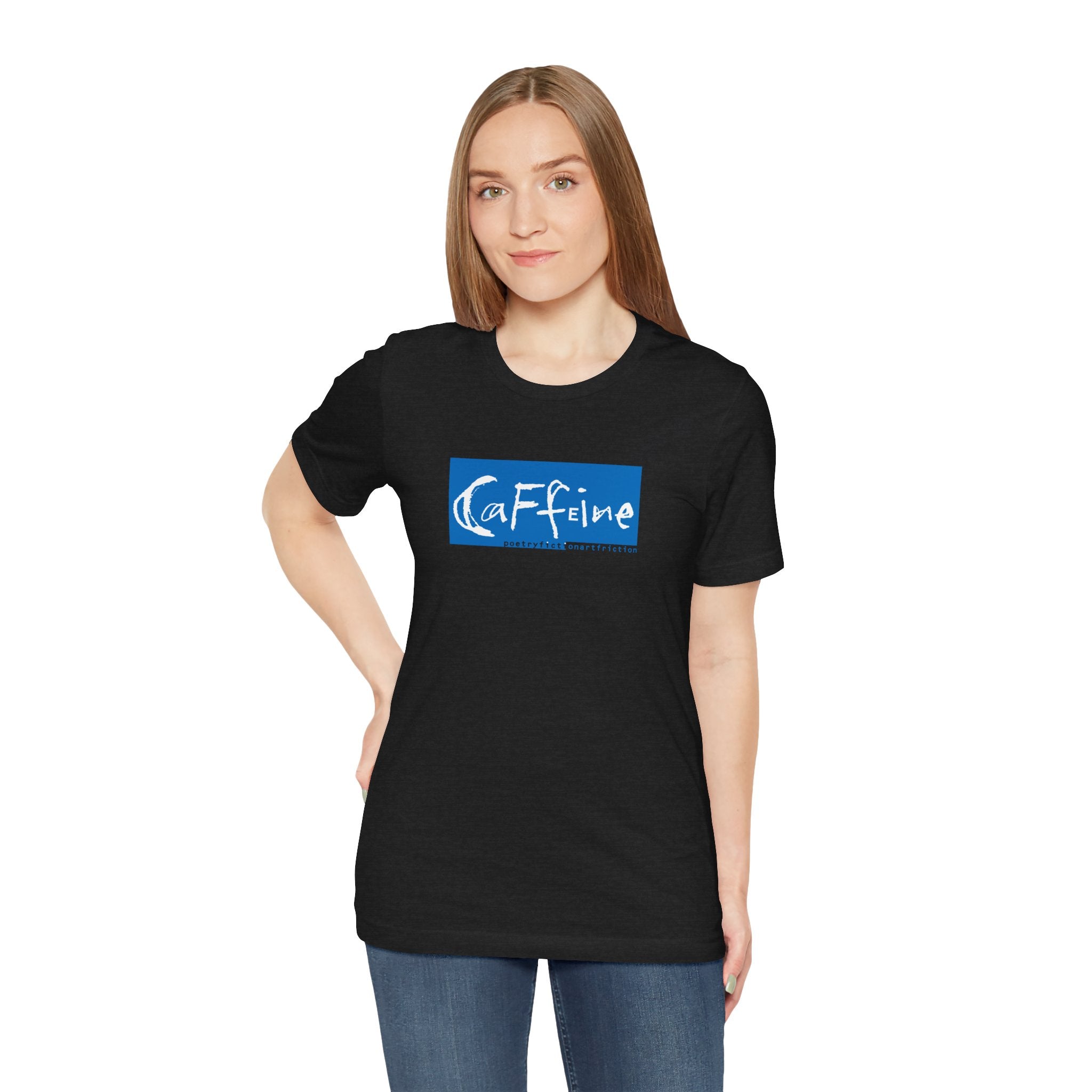 Caffeine Magazine Masthead Unisex Jersey Tee