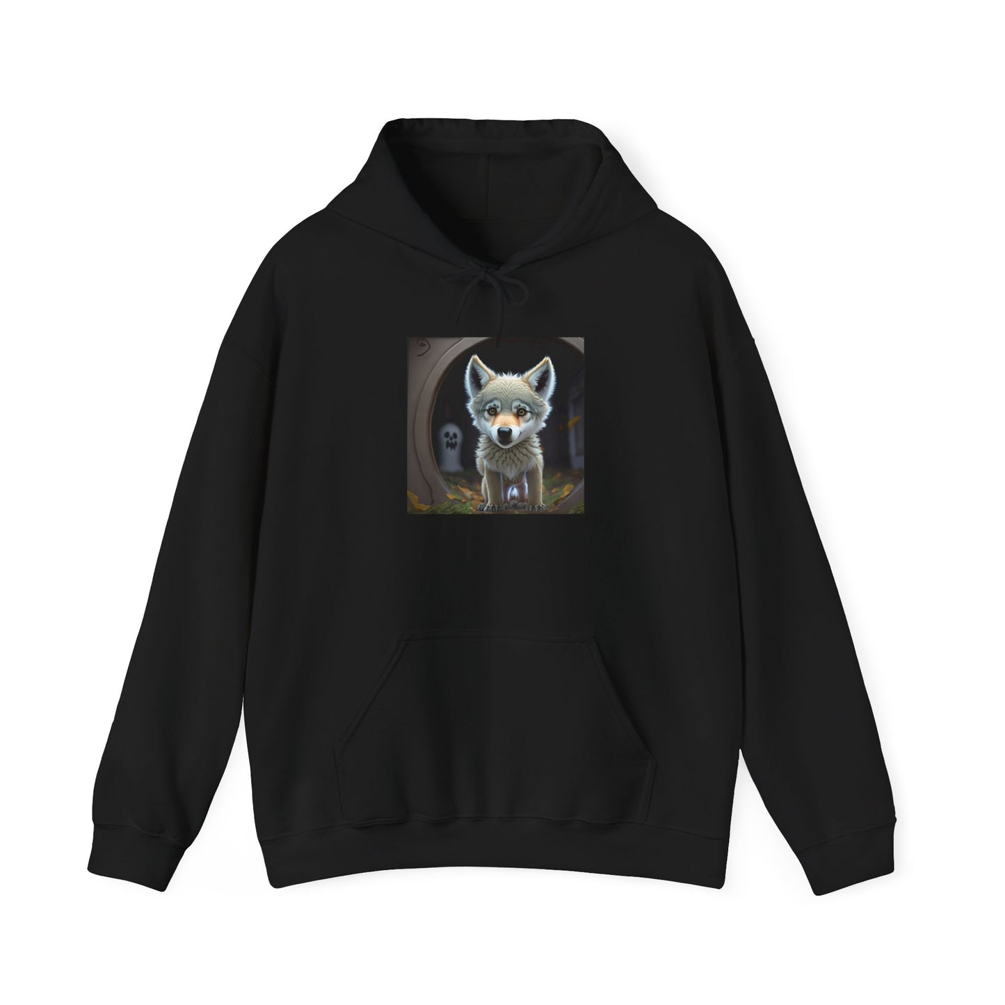 Are You There Ghost Wolf Unisex Heavy Blend™ Hoodie