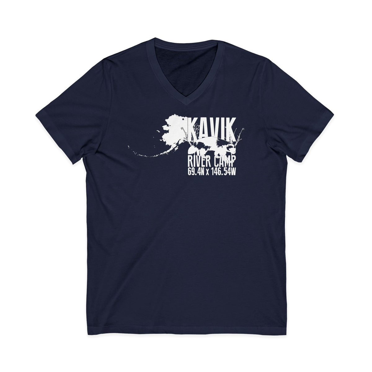 Kavik River Camp V-neck Tee - Australia