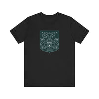 Caffeine "Drip Happens" Unisex Jersey Short Sleeve Tee