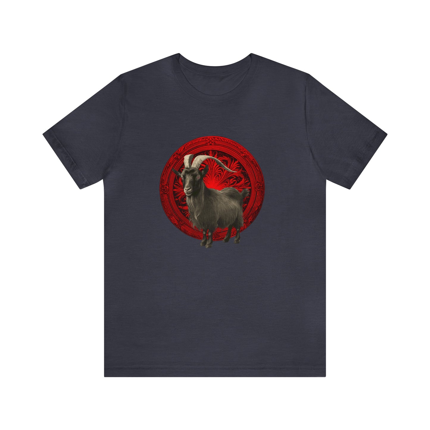The Witch's Movie Coven "Movie Goat Red" Unisex Jersey Short Sleeve Tee