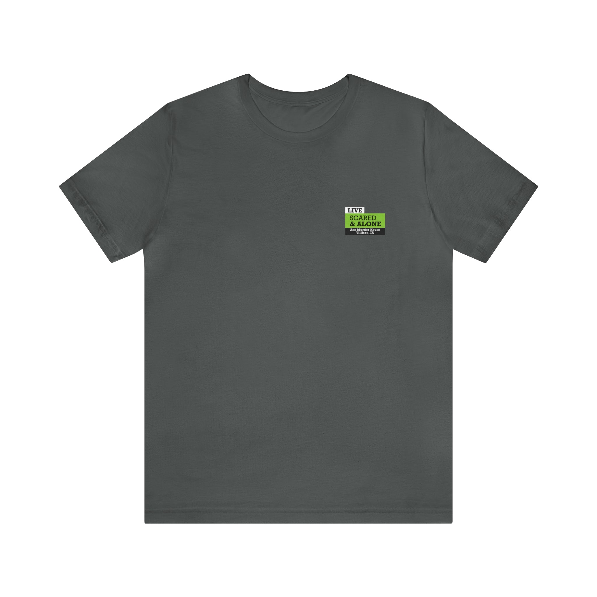 Scared & Alone Richard-Lael Lillard "Villisca Axe Murder House" Unisex Gallery Tee