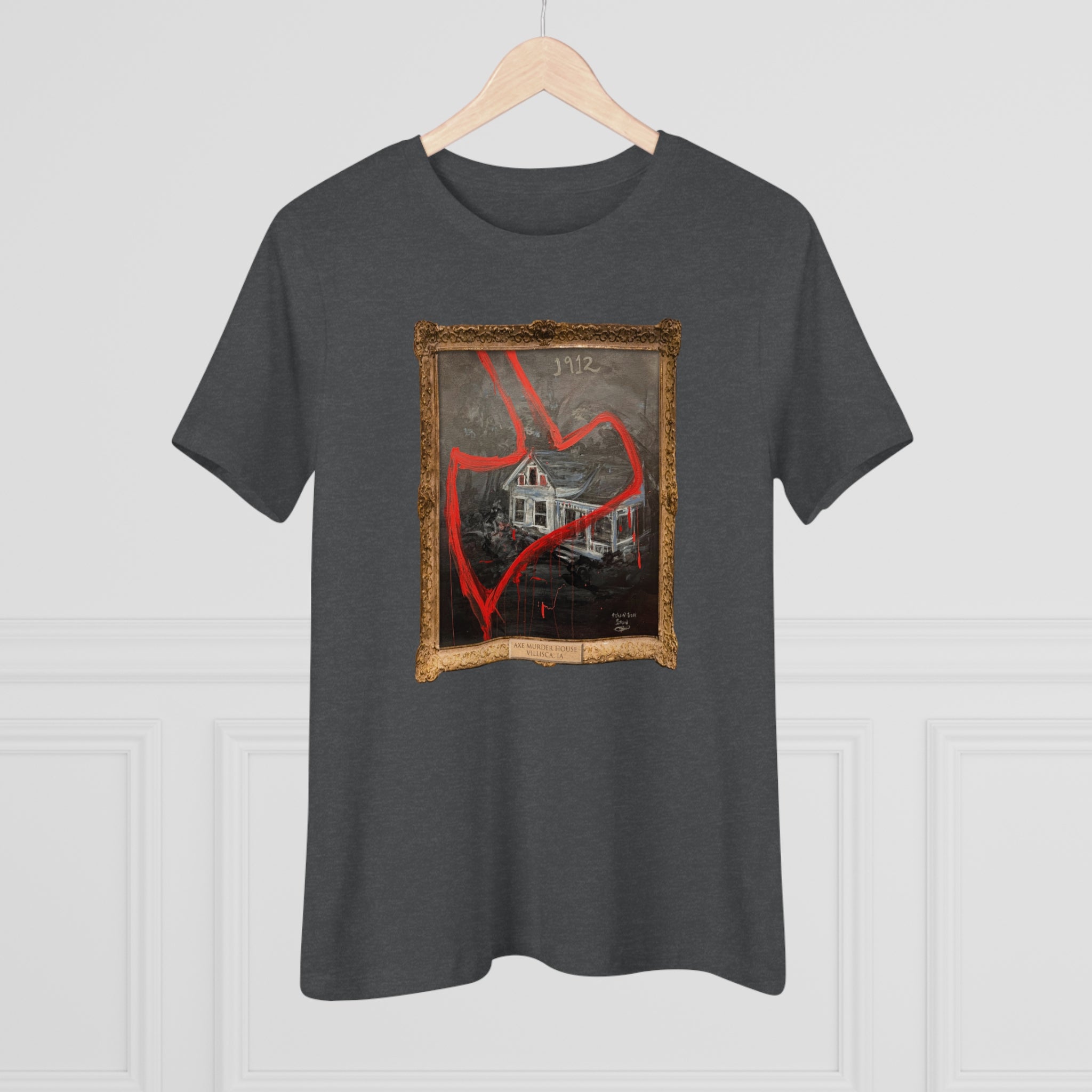 Scared & Alone Richard-Lael Lillard's "Villisca" Women's Premium Gallery Tee