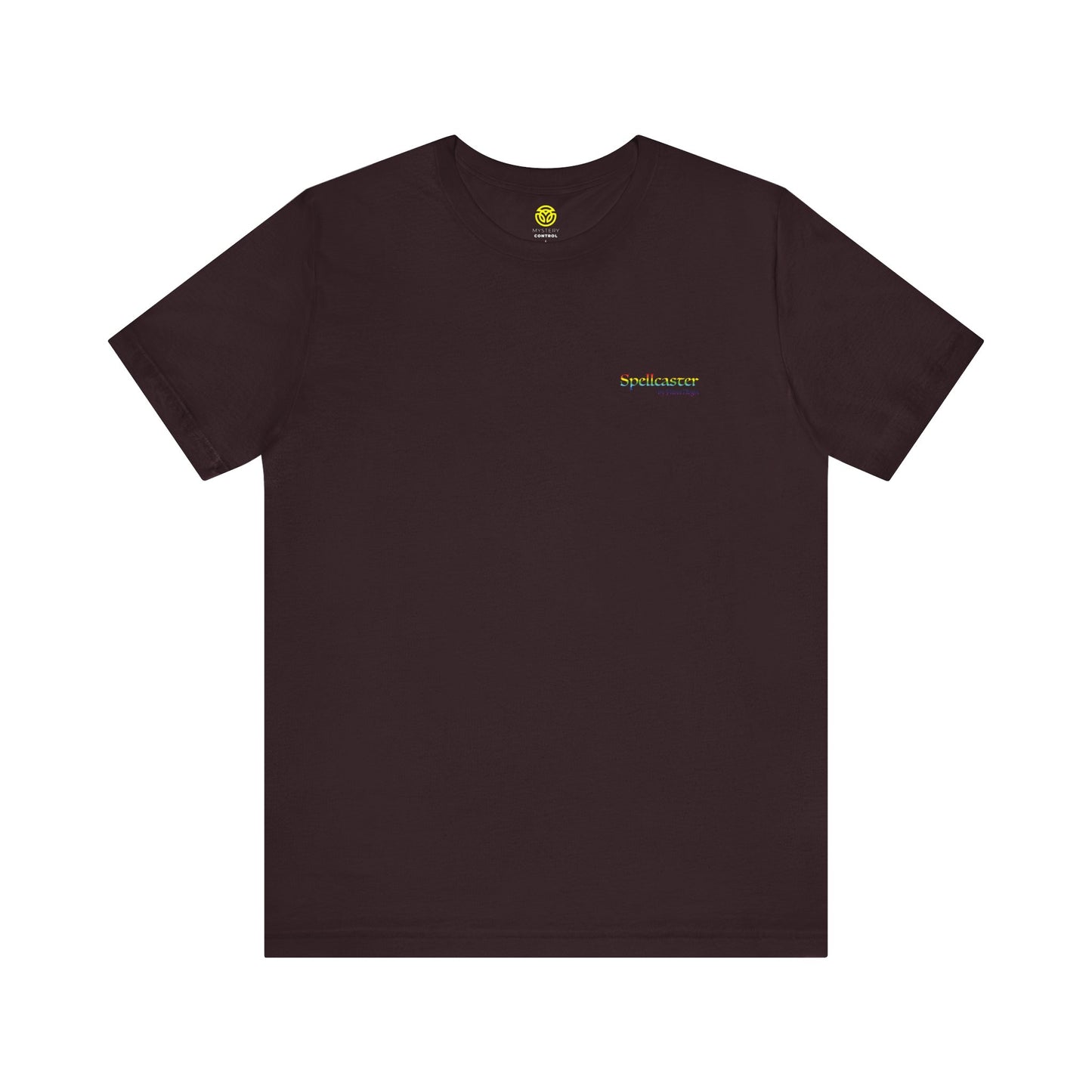 Spellcaster Logo Tee - Witch: Rainbow in the Dark